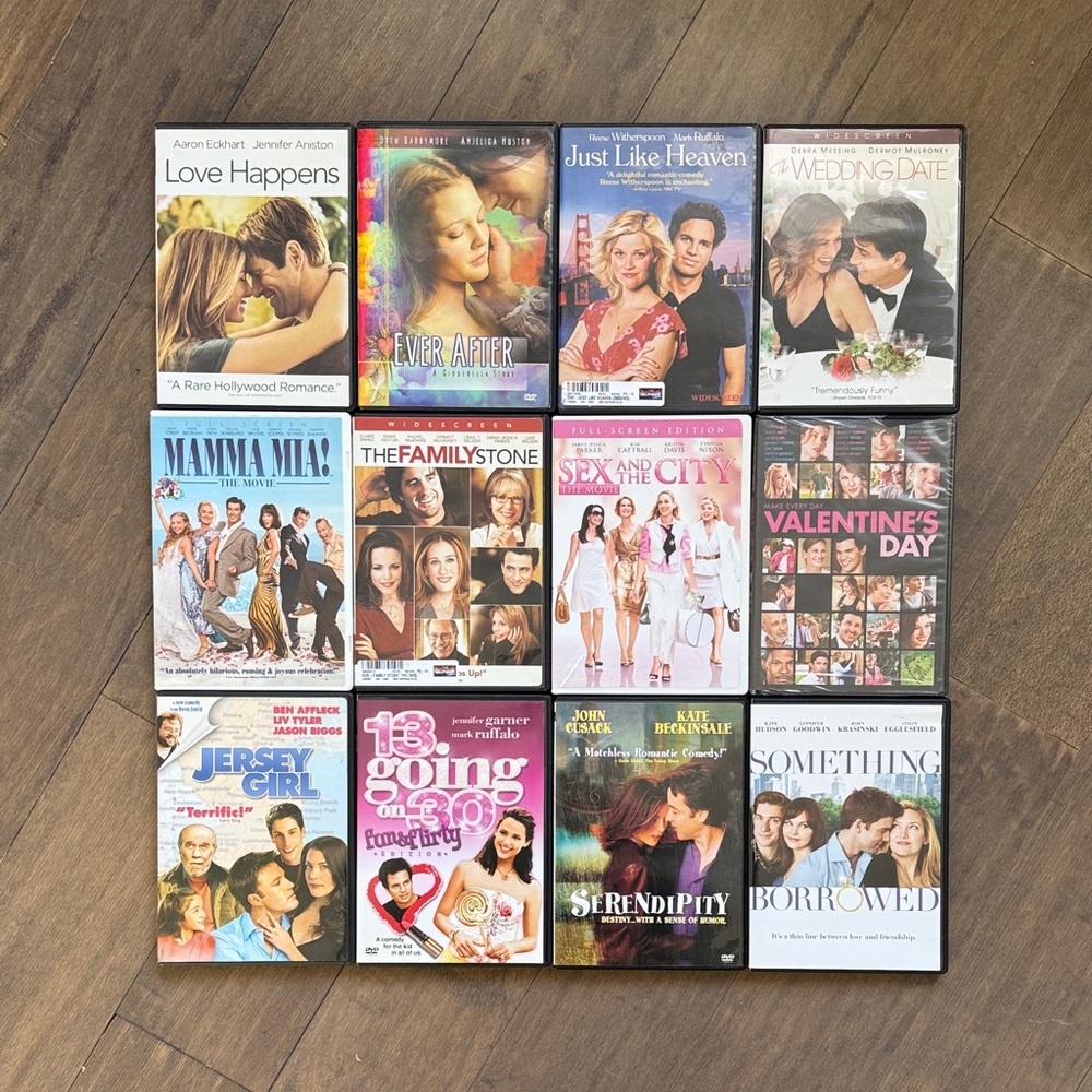 Romantic Comedy DVD Lot - 12 Classics